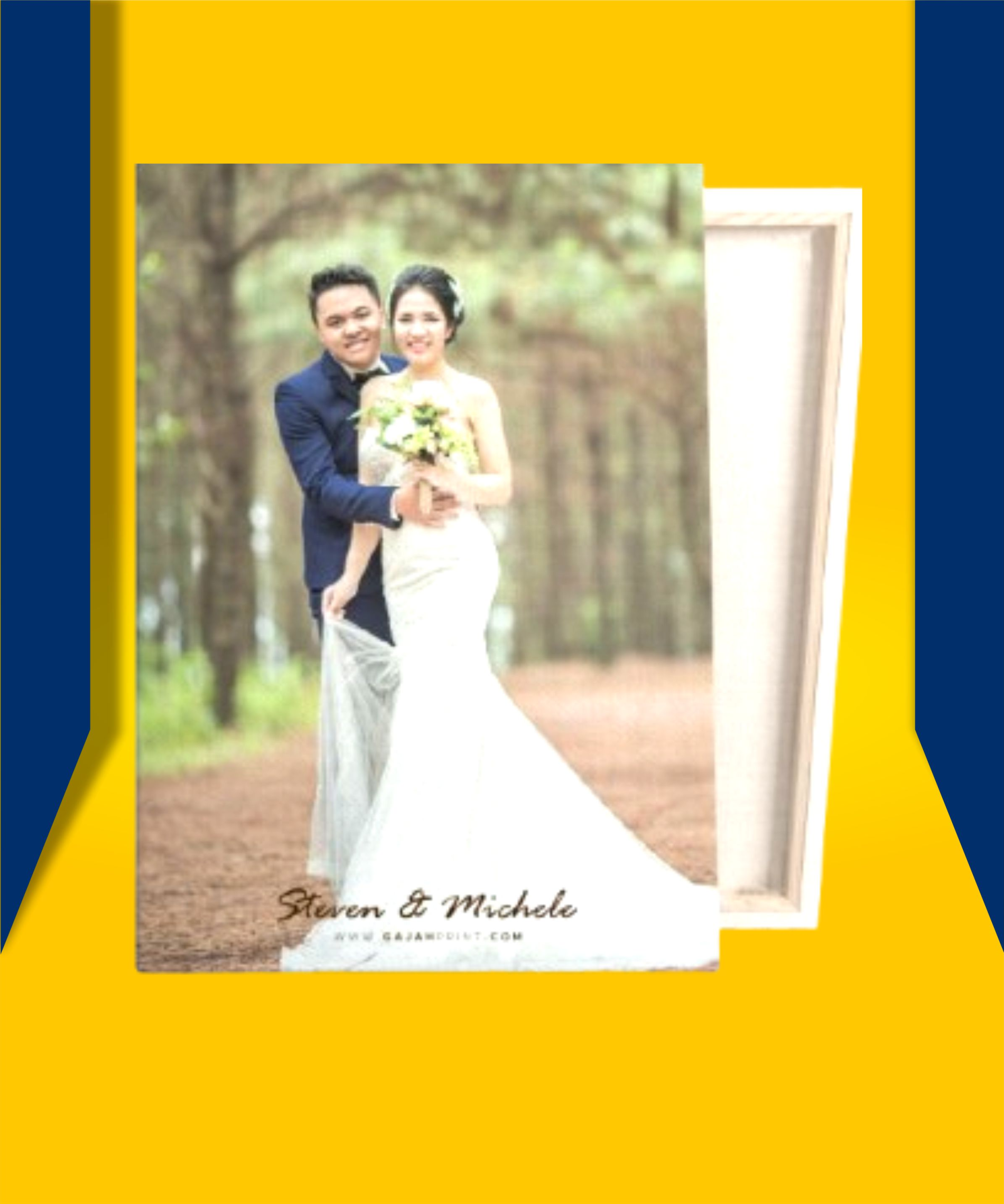 foto canvas wedding