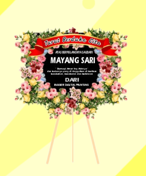 papan bunga