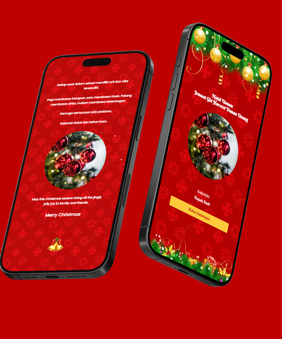undangan online natal